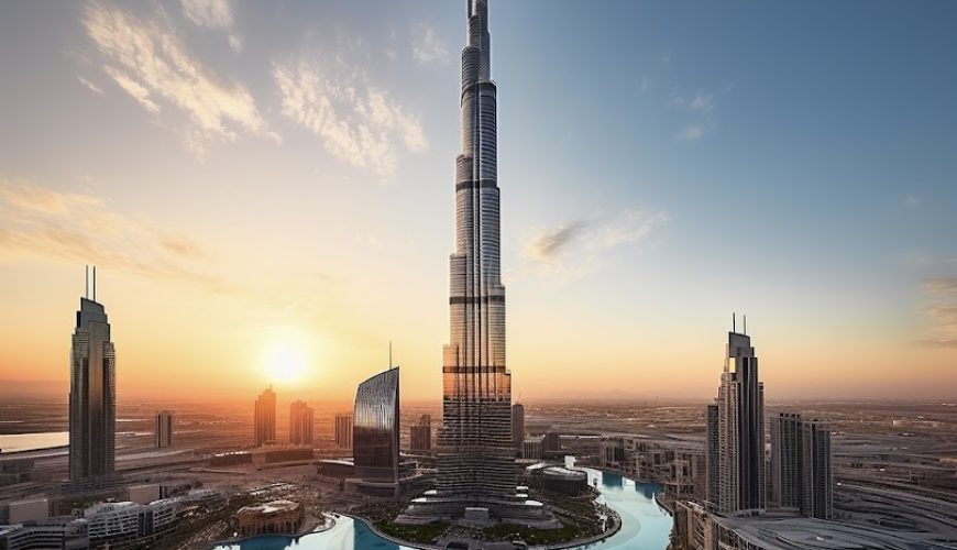 Dubai City in the United Arab Emirates